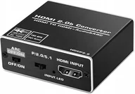 Inne akcesoria audio-wideo - Ekstraktor Hdmi 2.0 Toslink Konwerter Arc 5.1 Hdcp - miniaturka - grafika 1