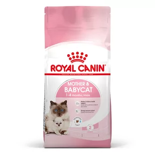 ROYAL CANIN  Mother&Babycat 4kg karma sucha dla kotek w okresie ciąży, laktacji i kociąt od 1 do 4 miesiąca życia + niespodzianka dla kota GRATIS! - Sucha karma dla kotów - miniaturka - grafika 3