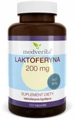 Witaminy i minerały - Medverita, Laktoferyna FORTE wołowa 200 mg, 120 kaps. - miniaturka - grafika 1