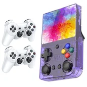 Konsole i gry retro - M21 Handheld Game Console 2 Game Controllers 64GB TF Card 1219 Games 30 Emulators 3 5-inch Screen 3D Rocker 3000mAh Bat - miniaturka - grafika 1