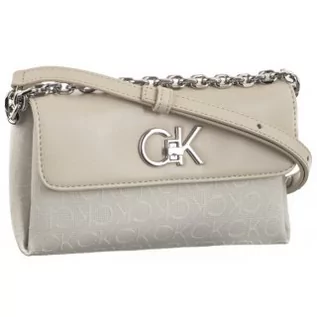 Torebki damskie - Torebka Kopertówka Re-Lock Mini Crossbody Bag_JCQ Dk Ecru Jacquard Mono K60K611989 PC4 (CK478-a) Calvin Klein - grafika 1