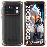 Telefony komórkowe - Hotwav Cyber 13 Pro 12/256GB Czarno-pomarańczowy - miniaturka - grafika 1