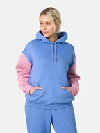 Bluzy damskie - KARI TRAA Bluza "Anelie" w kolorze niebiesko-jasnoróżowym - miniaturka - grafika 1
