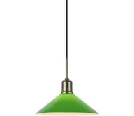 Lampy sufitowe - Markslöjd 108868 - Żyrandol na lince VELA 1xE27/40W/230V mosiądz/zielony - miniaturka - grafika 1