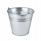 Wiadra i kastry budowlane - Wiadro Metalowe Ocynkowane 12L Mocne Ocynk - miniaturka - grafika 1