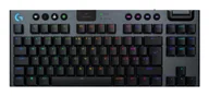 Klawiatury - Logitech G915 X LIGHTSPEED klawiatura Gaming USB + RF Wireless + Bluetooth QWERTZ Niemiecki Czarny - miniaturka - grafika 1