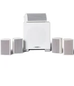 Głośniki i kolumny - Zestaw kina domowego 5.1 Quadral Aluma 2200 Biały - miniaturka - grafika 1