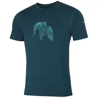 Koszulki sportowe męskie - Koszulka męska Zulu Bambus Elephant 210 Short Rozmiar: M / Kolor: zielony - miniaturka - grafika 1