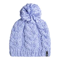 Czapki damskie - Damska Czapka zimowa ROXY WINTER HDWR PHN0 ERJHA04014-PHN0 – Fioletowy - miniaturka - grafika 1