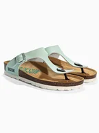 Klapki i japonki damskie - BACKSUN Japonki "Chimbote" w kolorze zielonym - miniaturka - grafika 1