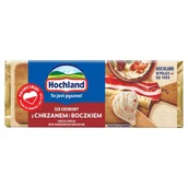 Sery - Hochland Ser kremowy z chrzanem i boczkiem 90 g - miniaturka - grafika 1