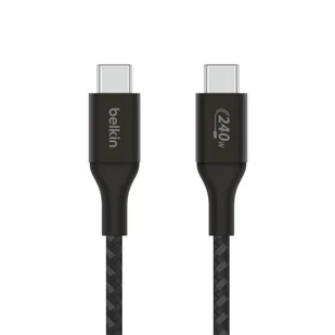 240W BRAIDED C-C CABLE 2M BLK/ - Kable USB - miniaturka - grafika 1