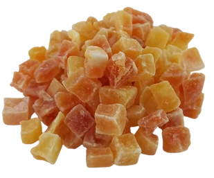 Papaja kandyzowana niebarwiona - KOSTKA 1 kg - Owoce świeże i suszone - miniaturka - grafika 1
