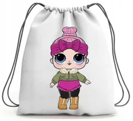 Torby szkolne - PLECAK WOREK LOLIROCK SZKOLNY NA BUTY WF - miniaturka - grafika 1