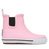 Buty dla dziewczynek - Kalosze Reima Ankles 5400039A-4250 Różowy - miniaturka - grafika 1