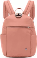 Plecaki - Plecak mini damski antykradzieżowy Pacsafe Citysafe CX Econyl Rose - miniaturka - grafika 1