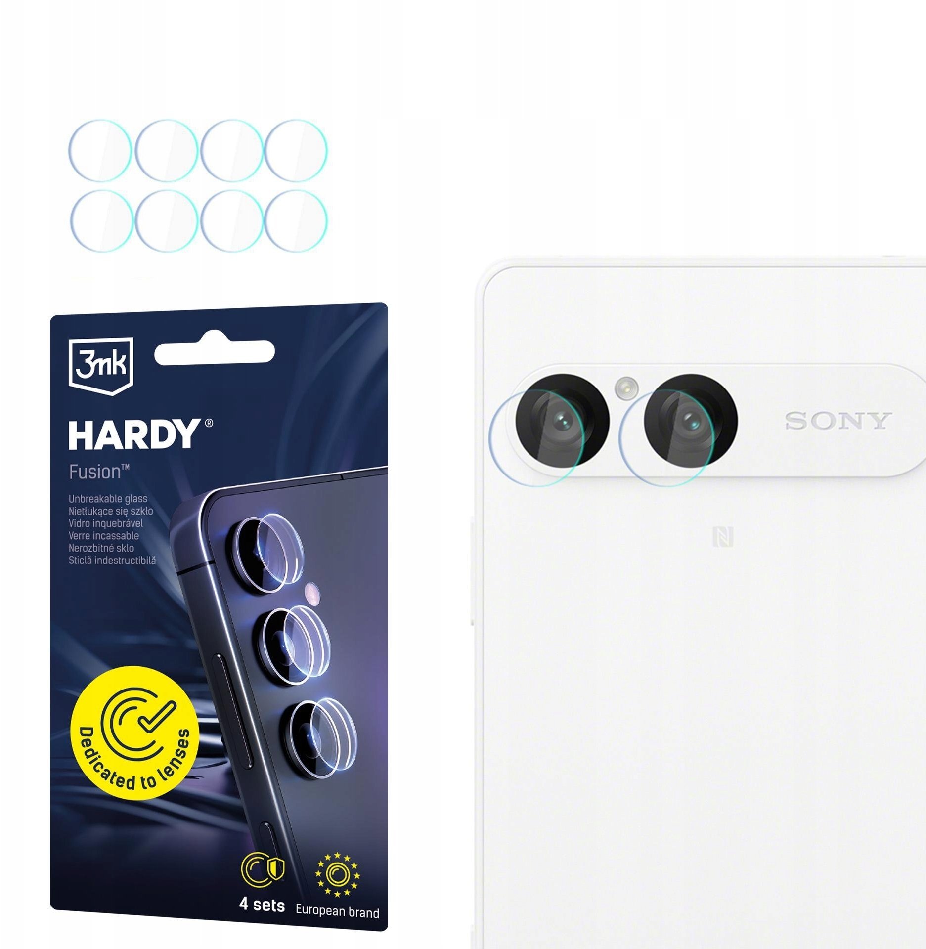 3MK Sony Xperia 10 VII - 3mk Hardy Fusion Lens Protection
