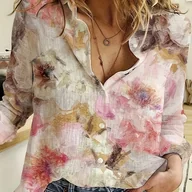 Koszule damskie - TEMU Fundusze kierunkowe: Modne koszule damskie na wiosnę, i jesień. - miniaturka - grafika 1