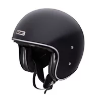 Kaski motocyklowe - W-TEC Kask motocyklowy otwarty Angeric Gloss Black, Gloss Black, XS (53-54) 22404-XS - miniaturka - grafika 1