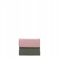 Portfele - Portfel damski skórzany miejsce na bilon zdjęcie przegródki OLIVKA - miniaturka - grafika 1