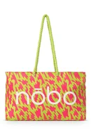 Torebki damskie - Duża torba plażowa NOBO z printem - Nobo - miniaturka - grafika 1