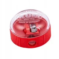 Temperówki - Temperówka manualna Kum pojedyncza z pojemnikiem mix - miniaturka - grafika 1