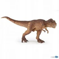 Figurki dla dzieci - PapoT-Rex biegnący brązowy 16x32x13cm - miniaturka - grafika 1