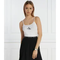 Koszulki i topy damskie - CALVIN KLEIN JEANS Top | Regular Fit - miniaturka - grafika 1
