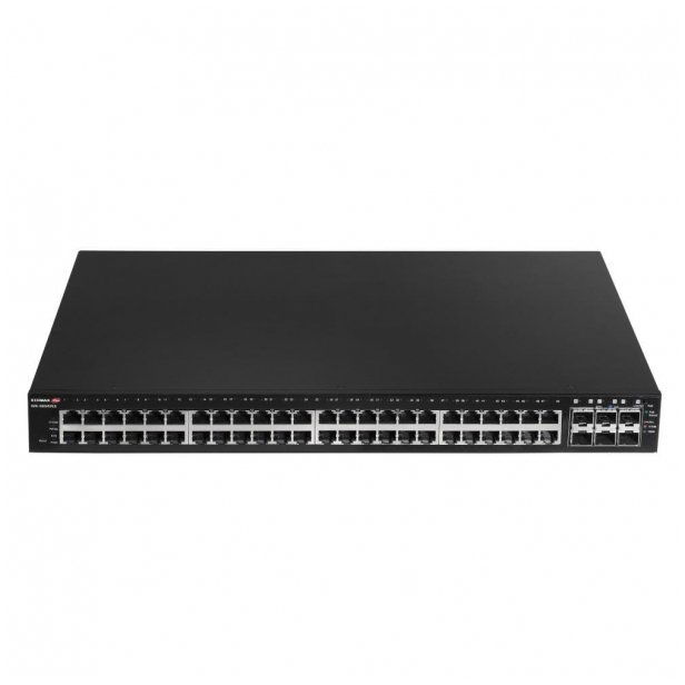 edimax technology Switch zarządzalny Edimax IGS-5654PLX Web Smart 48x1GbE PoE+ 6x10GbE SFP+ Uplink