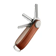 Etui na klucze - Skórzane etui organizer na klucze Orbitkey 2.0 Leather - cognac/tan - miniaturka - grafika 1