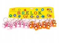 Plecaki - Brelok Tygrys 12 sztuk - Idealny dodatek do kluczy i plecaków - miniaturka - grafika 1