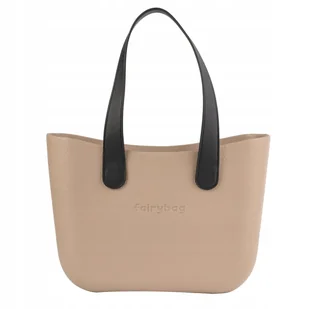 Torebka Torba Gumowa damska Jelly Bag O Shopper dwa zestawy rączek Beżowa - Torebki damskie Torebka Torba Gumowa damska Jelly Bag O Shopper dwa zestawy rączek Beżowa - Torebki damskie - miniaturka - grafika 1