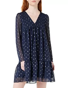 Sukienka damska Naf Naf, Niebieski (Granatowy 567), 40 - Sukienki - miniaturka - grafika 1