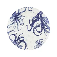 Tace i patery - Niebiesko-biały ceramiczny talerz do serwowania Villa Altachiara Positano, ø 37 cm - miniaturka - grafika 1