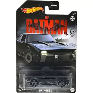 HOT WHEELS DC THE BATMAN MOVIE BATMOBILE HLK46 3/5 - Samochody i pojazdy dla dzieci - miniaturka - grafika 1