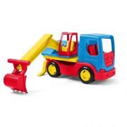 Samochody i pojazdy dla dzieci - Wader KOPARKA 27 cm 35316 TECH TRUCK AUTO BUDOWLANE 35316 - miniaturka - grafika 1