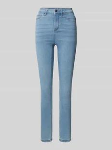 Jeansy o kroju skinny fit zapinane na guzik i zamek błyskawiczny model ‘CALLIE’ - Spodnie damskie - miniaturka - grafika 1