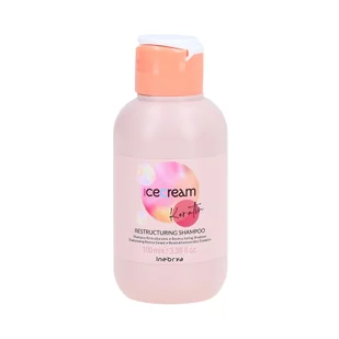INEBRYA ICE CREAM RESTRUCTURING Szampon do włosów z keratyną 100ml - Szampony do włosów - miniaturka - grafika 1