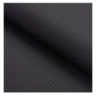 Akcesoria motoryzacyjne - EKOSKÓRA SKAJ ECOSKÓRA TKANINA PERFOROWANY MK1 MATERIAŁ NOCTURN CZARNY 0,5M - miniaturka - grafika 1