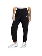 Spodnie damskie - Nike Spodnie damskie Air, czarne/białe, DM6061-010, M - miniaturka - grafika 1