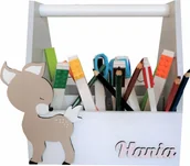 Przyborniki na biurko - Prowansalska Manufaktura Przybornik na kredki PK56 - miniaturka - grafika 1