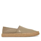 Espadryle męskie - Espadryle Calvin Klein Jeans Inj Espadrille Cv YM0YM01251 Beżowy - miniaturka - grafika 1
