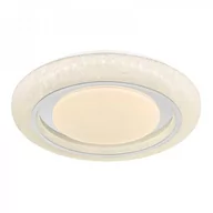Lampy sufitowe - Globo Rada 483111-40 plafon lampa sufitowa 1x40W LED 2700-4200-6500K biały/opalizowany - miniaturka - grafika 1