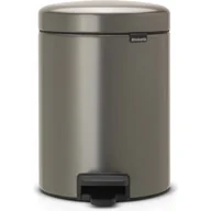 Kosze na śmieci - Brabantia Nowości Kosz kuchenny do segregacji śmieci 2x2L New Icon Platynowy 280443 280443 - miniaturka - grafika 1