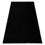 Dywany - Dywan DYWANY ŁUSZCZÓW SOFFI shaggy 5cm czarny, 160x220 cm - miniaturka - grafika 1