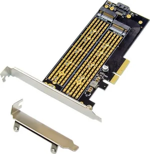Kontroler MicroConnect PCIe x4 M.2 Key NMVe SSD Adapt - Kontrolery - miniaturka - grafika 1