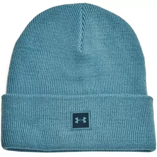 Czapki damskie - Lumarko Czapka Under Armour Halftime Knit Beanie Osfa Niebieska 1356707 597! - grafika 1