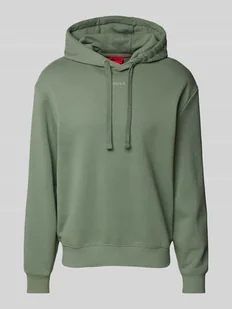 Bluza z kapturem i nadrukiem z logo model ‘Dapo’ - Koszulki męskie - miniaturka - grafika 1