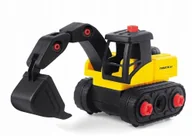 Samochody i pojazdy dla dzieci - Koparka Z Łyżką Do Skręcania Z Serii Pojazdów Budowlanych Norimpex - miniaturka - grafika 1