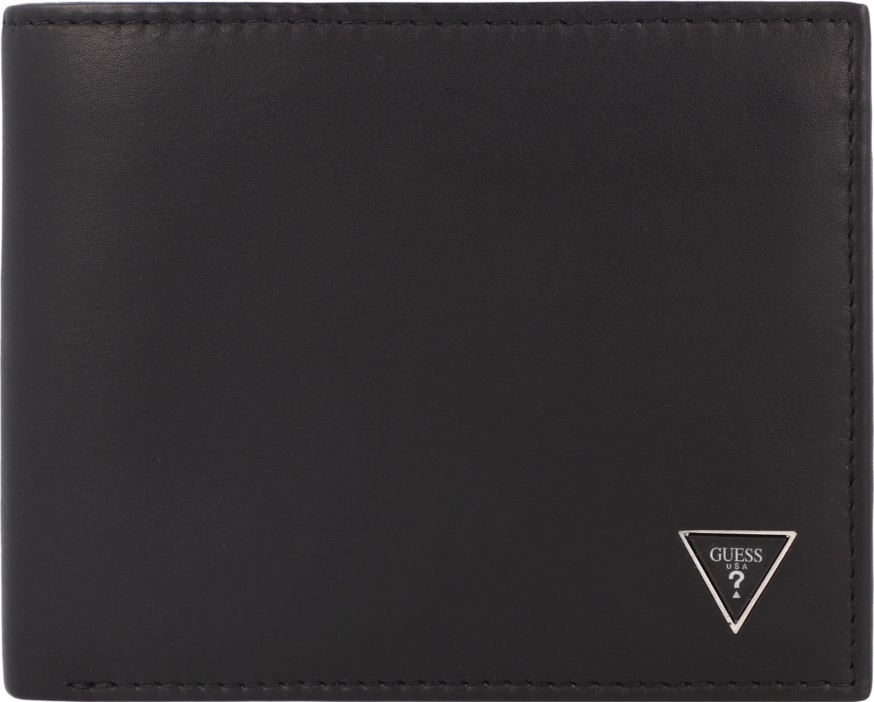 Skórzany portfel Guess Firenze z ochroną RFID 12 cm